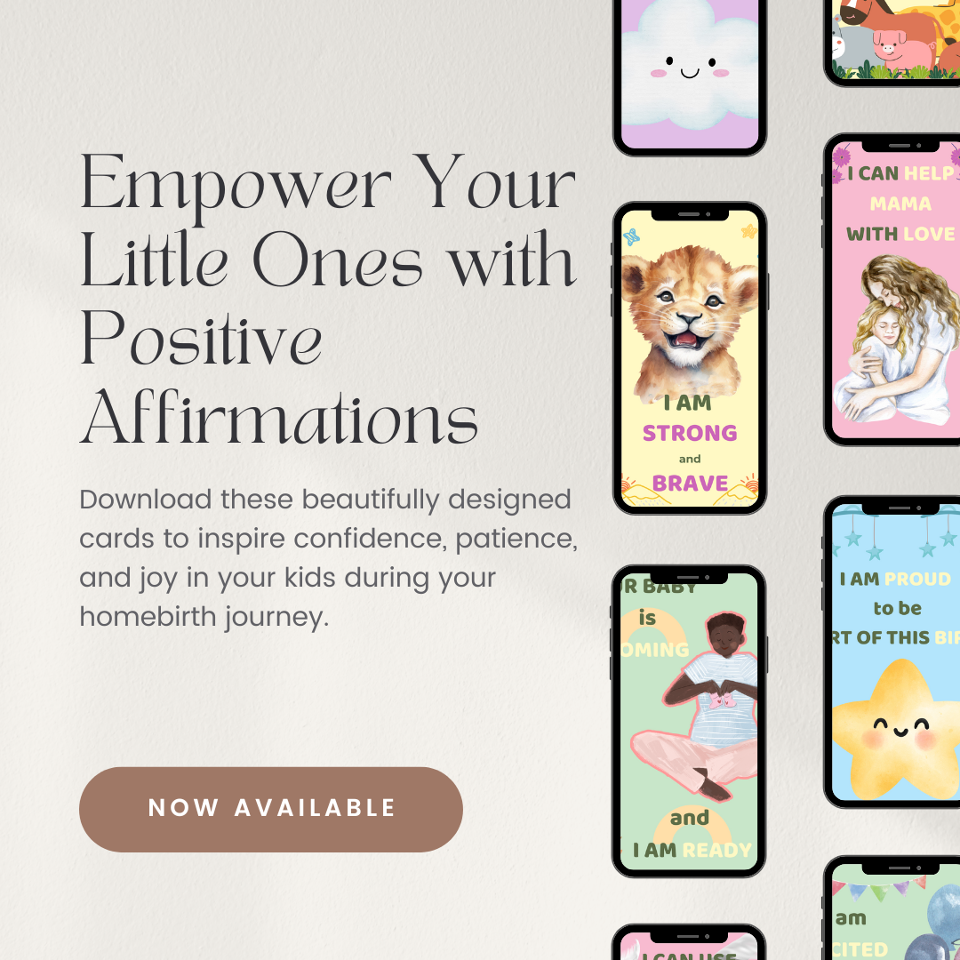 positive affirmations for kids for homebirth