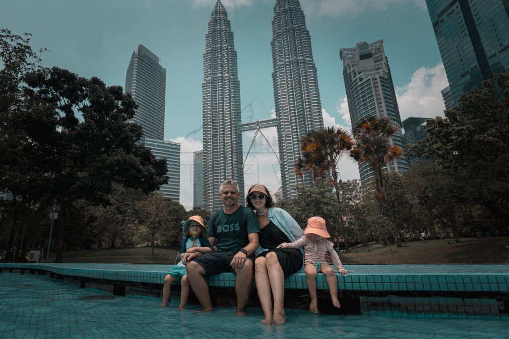Full time family travel exporing Malaysia